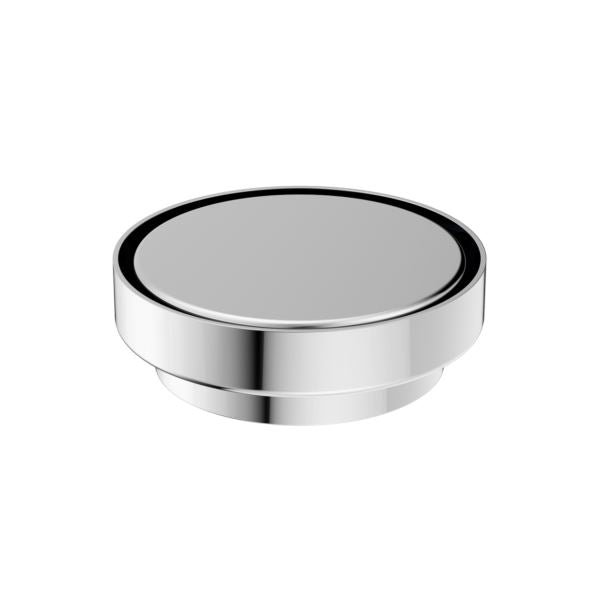 Nero 130mm Round Tile Insert Floor Waste 100mm Outlet Chrome NRFW005CH Shower Grate Nero