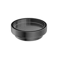 Nero 130mm Round Tile Insert Floor Waste 100mm Outlet Gunmetal NRFW005GM Shower Grate Nero