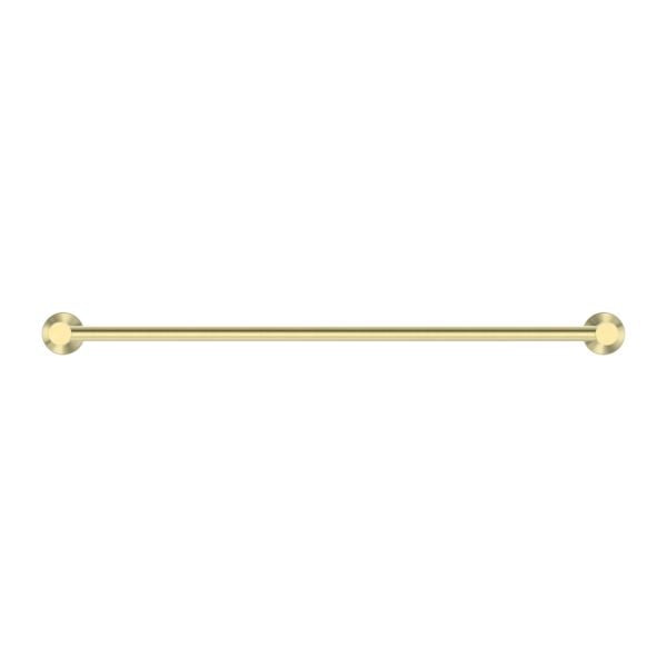 Nero MECCA Single Towel Rail 600MM BRUSHED GOLD 1924-BG Accessories Nero