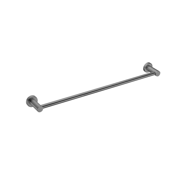 Nero MECCA Single Towel Rail 600MM GUN METAL 1924-GM Accessories Nero
