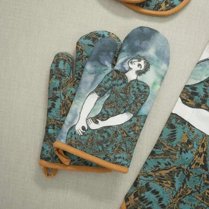 OVEN GLOVE SET OF 2 - flying high