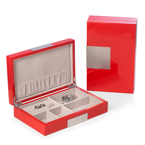 "Prince" Valet Box- Red