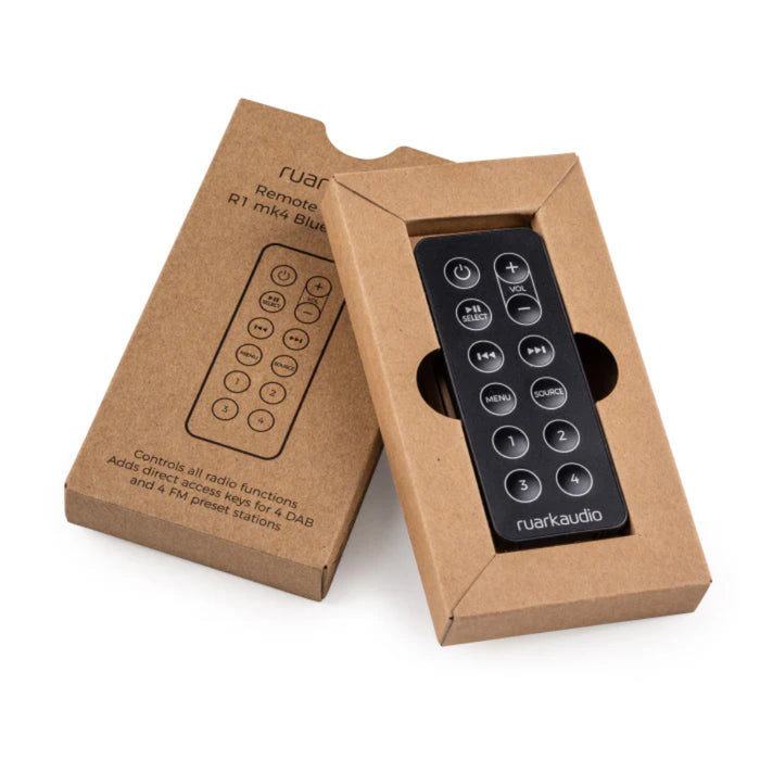 Ruark Audio Remote Control for R1 MK4 Bluetooth Radio box