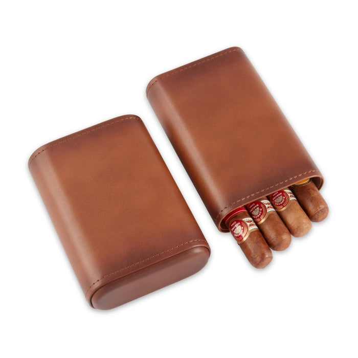 Rustic 4 Cigar Case