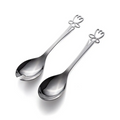 SALAD SERVERS MEDIUM - daffodil