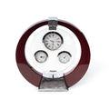 Salzburg Mahogany Desk Clock