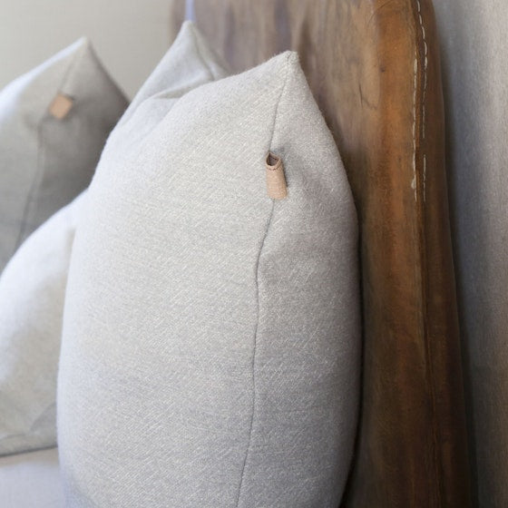 Shetland Pillow, Grey Pillows & Throws Libeco
