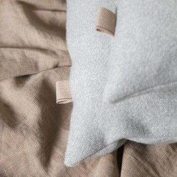 Shetland Pillow, Grey Pillows & Throws Libeco
