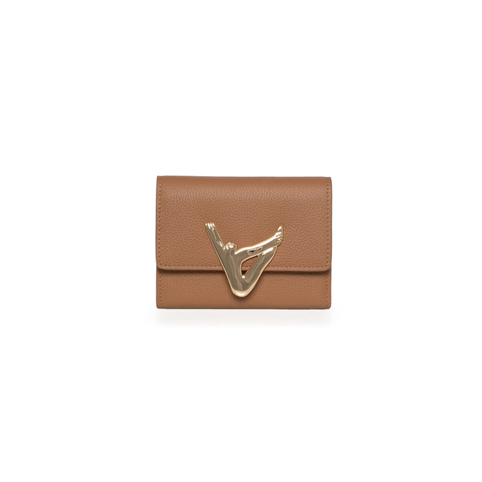 SMALL PURSE - toe touch - brown