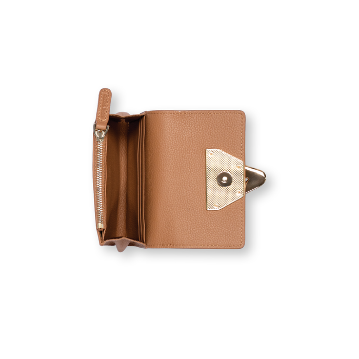 SMALL PURSE - toe touch - brown