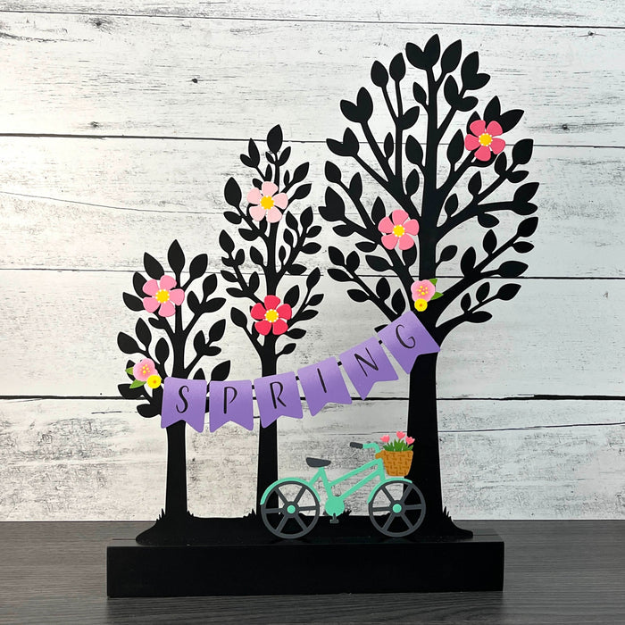 Spring Banner Magnet (10"w)
