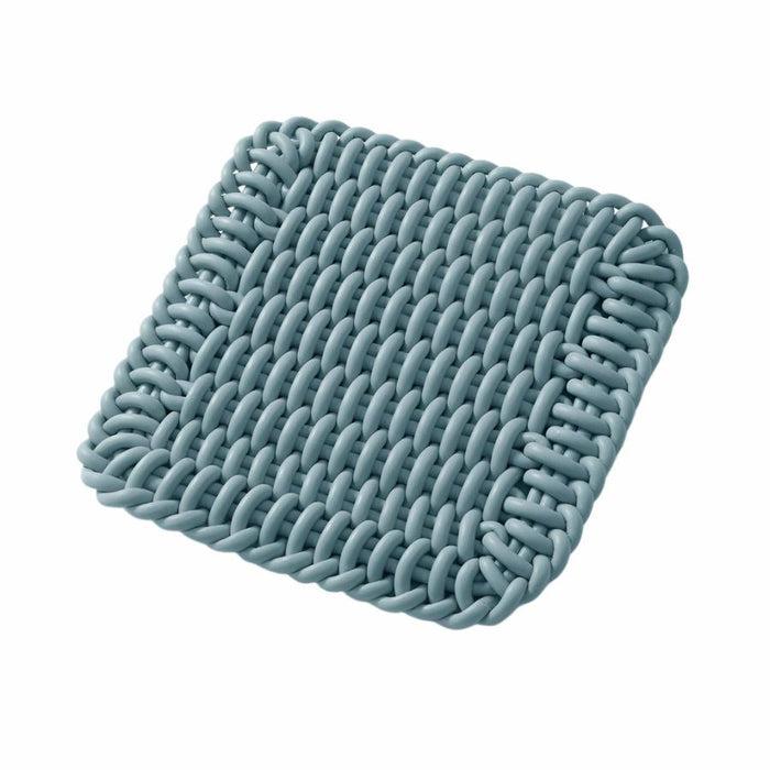 Square Seat Cushion Seat Pad Shore Studios Small Monochrome Glacier