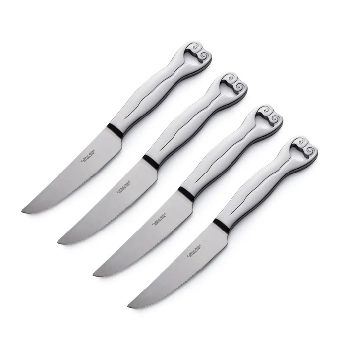 STEAK KNIFE SET OF 4 - hanging wave