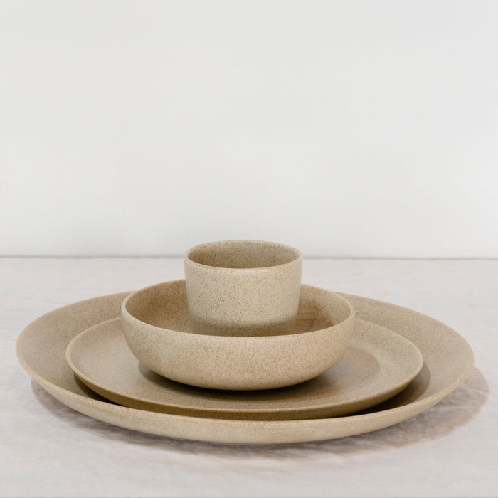 Stoneware Plates Dinnerware Stone by Tone