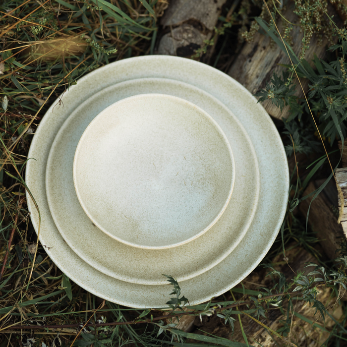 Stoneware Plates Dinnerware Stone by Tone