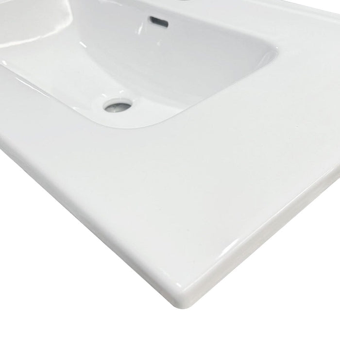 Sylvie 750mm Full Depth Ceramic Vanity Top Vanity Top Arova