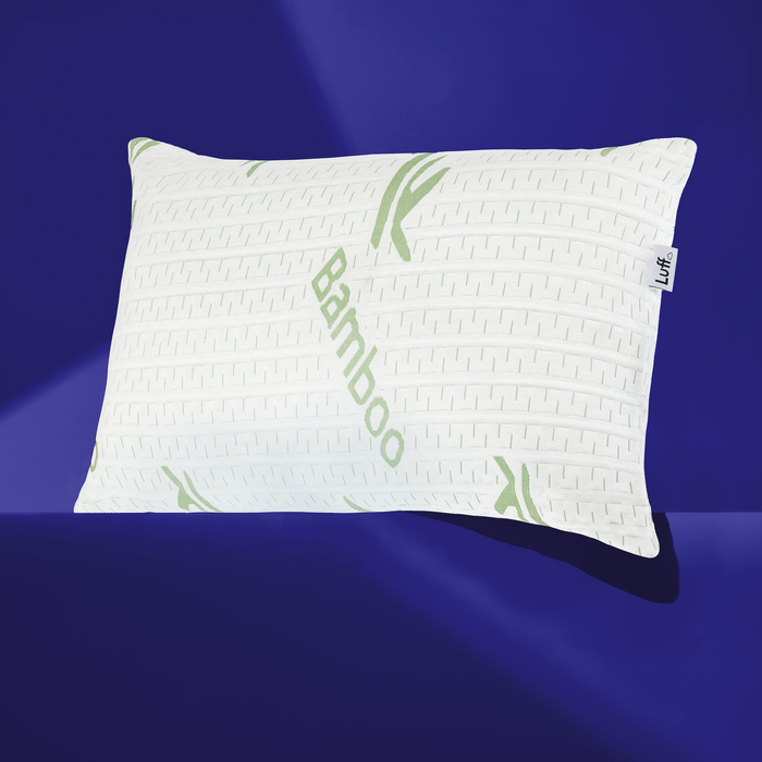 The Bamboo Forest Hollowfibre Pillow - Luff Sleep