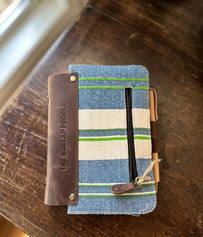 The Burlap Journal — Handmade Paper| Kalaa