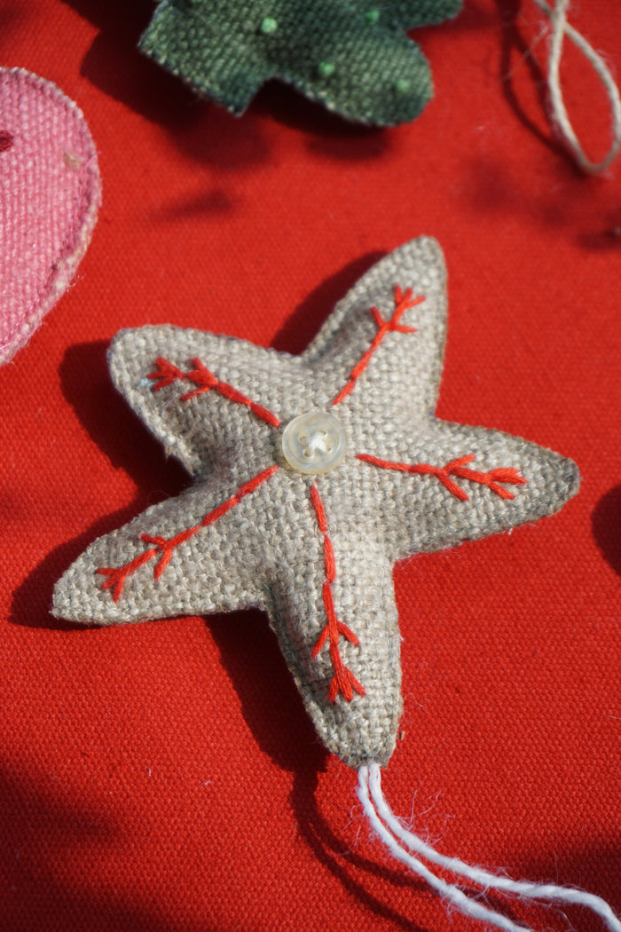 The Burlap Upcycled Bag Charms