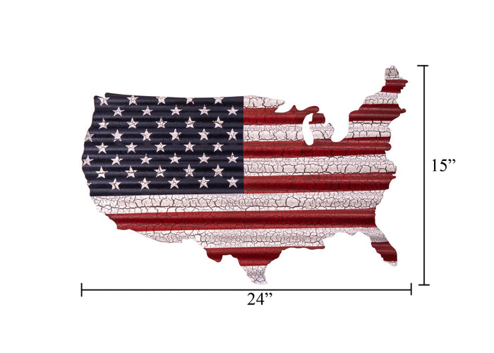 USA Map Wall Décor