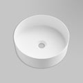 CB3040RW White Basin For Aero Light Walnut Small Vanity Basins Arova