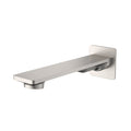 Viva Bath Spout 200mm Wall Mount Brushed Nickel - BT205BN Tapware Arova