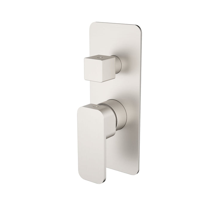 VIVA Shower / Bath Mixer with Divertor Brushed Nickel Arova