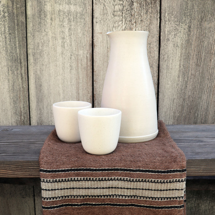 Wheel Thrown Jug Dinnerware Stone by Tone