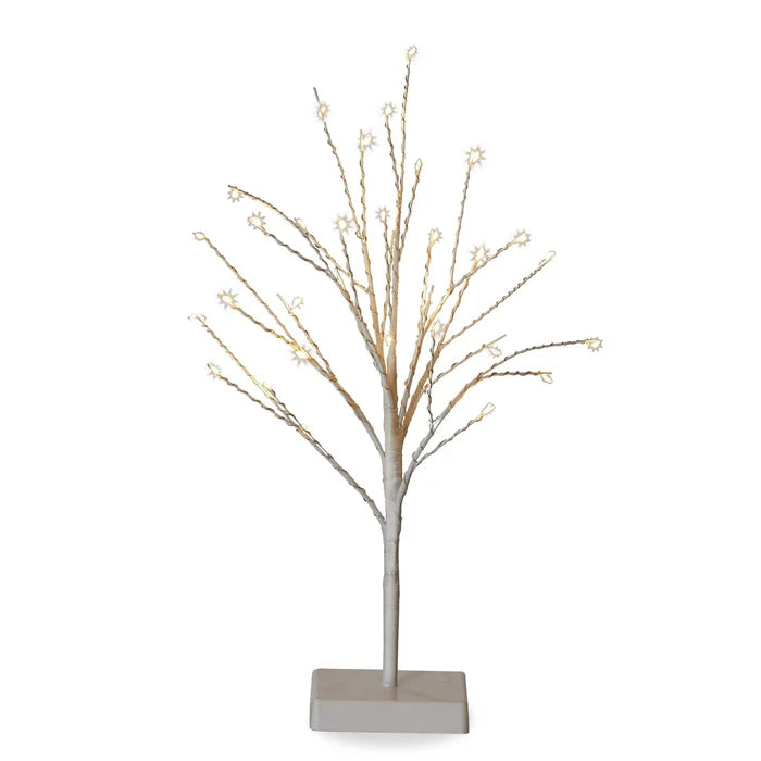 White Glint LED Tree (2 sizes)